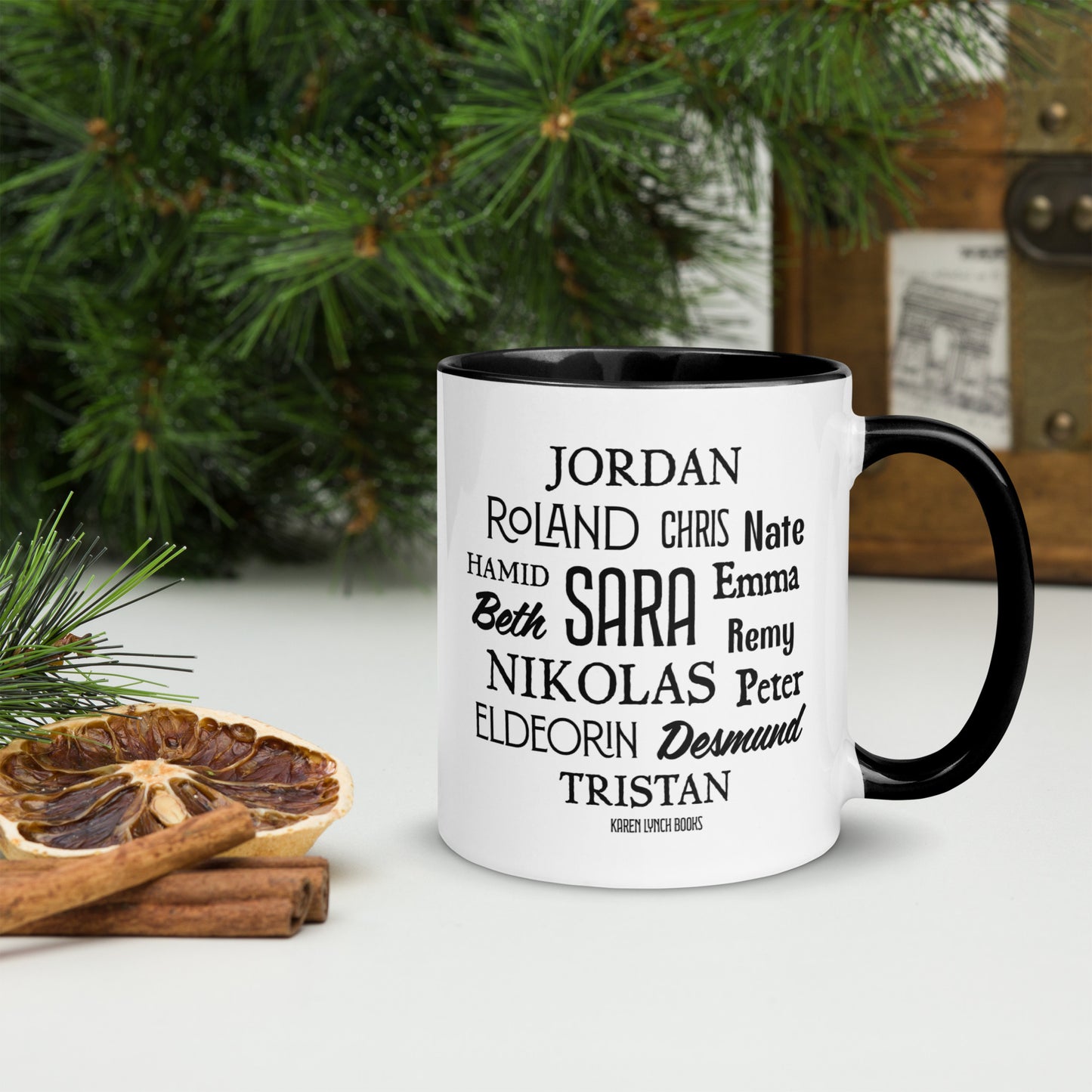 Relentless 11oz Character Collage Mug Black