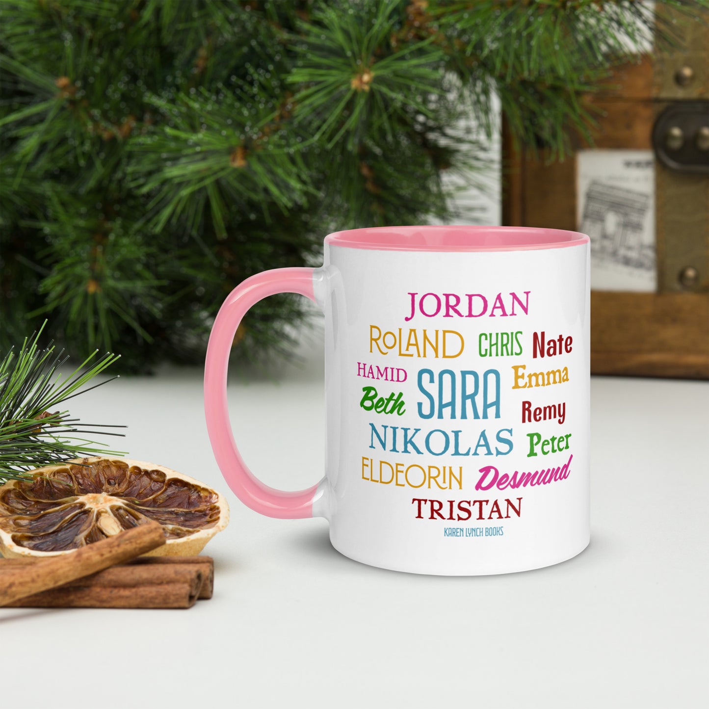 Relentless 11oz Character Collage Mug Pink