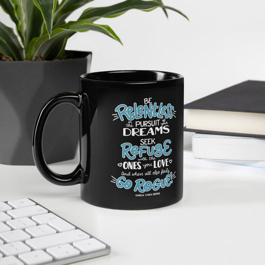 Relentless Quote Mug - Black